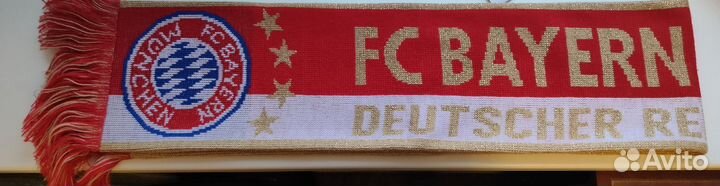 Официальный шарф Мюнхенской Баварии с альянс арены