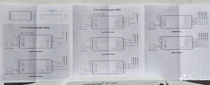 Мощные диммеры для LED и треков (12-48в)