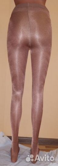 Колготки блестящие 10 пар, р.3-4