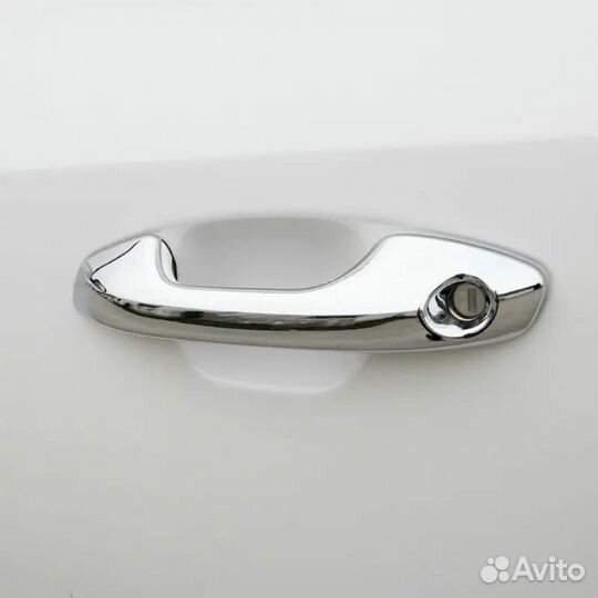 Накладки на ручки двери kia rio 4, kia rio x-line