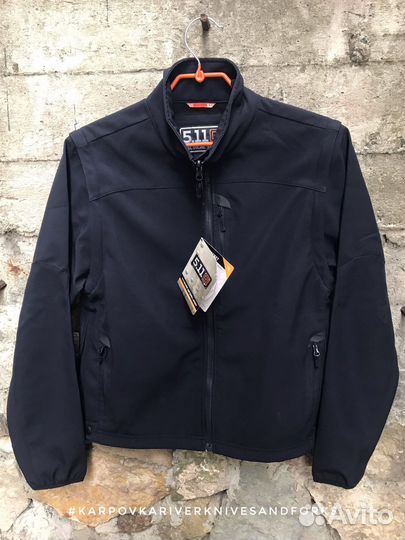 Софтшелл 5.11 Tactical Valiant Jacket, Dark Navy