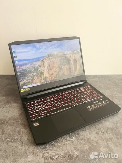 Игровой ноутбук Acer nitro Ryzen 7 5800 RTX3060