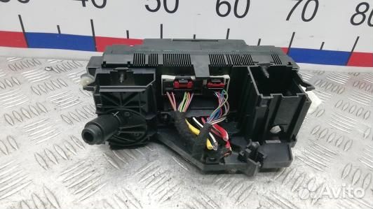 Блок управления печки и климат-контроля skoda octa