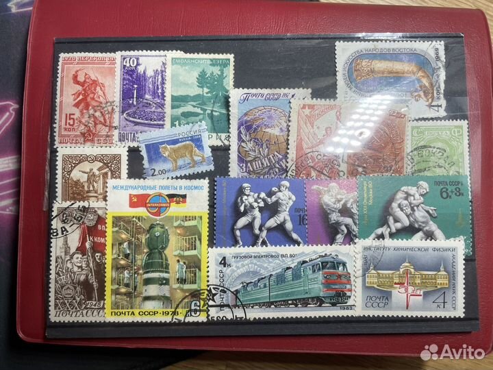 Марки СССР и РСФСР гашенные и негашенные