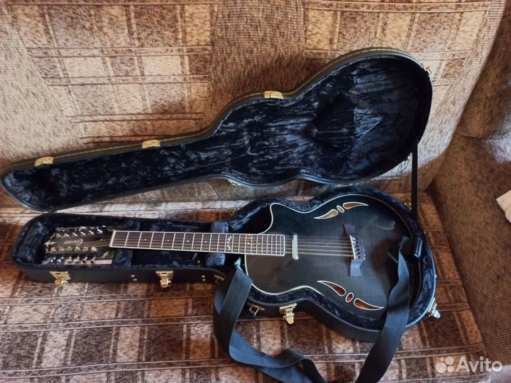 Электроакустическая гитара Crafter SA-12 tmbk