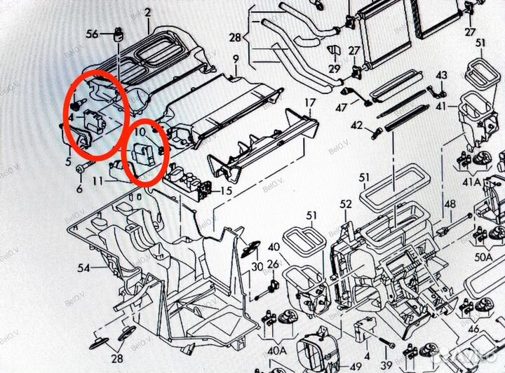 Моторчик заслонки печки Audi Volkswagen 4F0820511B