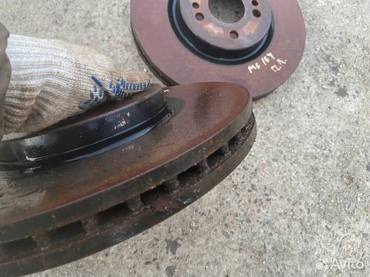 Диск тормозной передний Mercedes ML W164