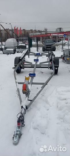 Прицеп к л/а для перевозки катеров Дельфин 6.0