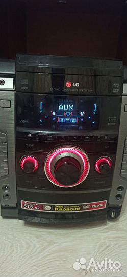Музыкальный центр lg с караоке