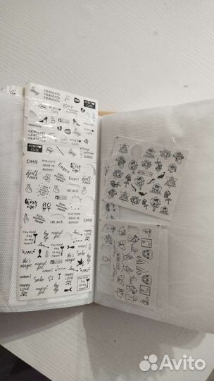 Наклейки для дизайна ногтей