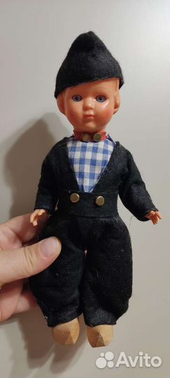 Кукла Винтажная 60-70 гг Европа