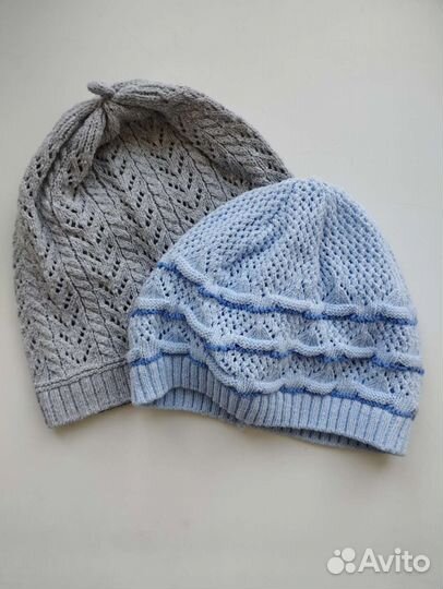 Летняя ажурная шапочка 46 48 50