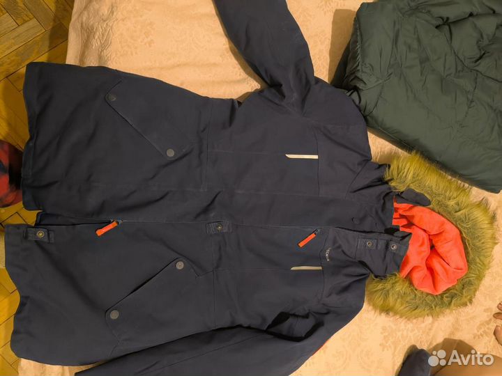 Парка зимняя детская Decathlon quechua 149-159 см