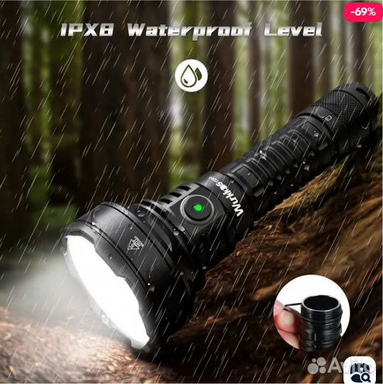 Надежный Дальнобойный Wurkkos 1039метр