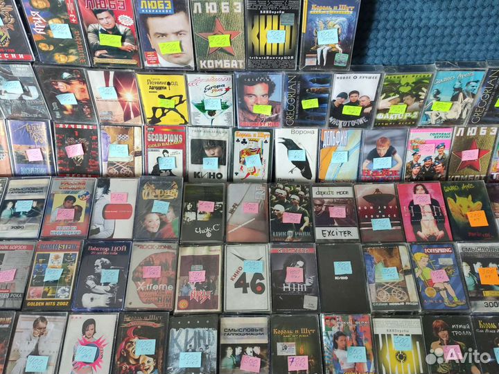 Аудио кассеты музыка разная 3