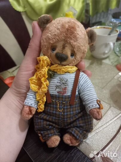 Мишка тедди ручной работы