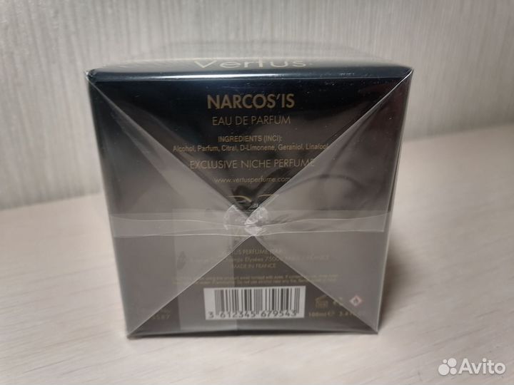 Vertus Narcos'is EDP, 100ml