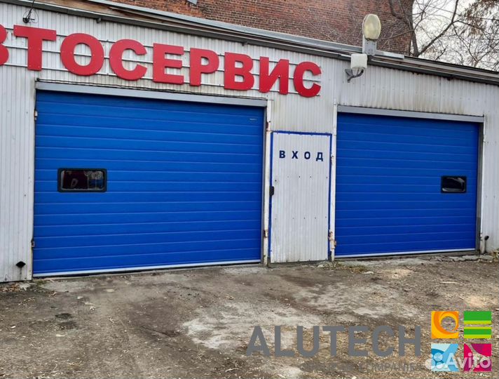 Ворота гаражные alutech
