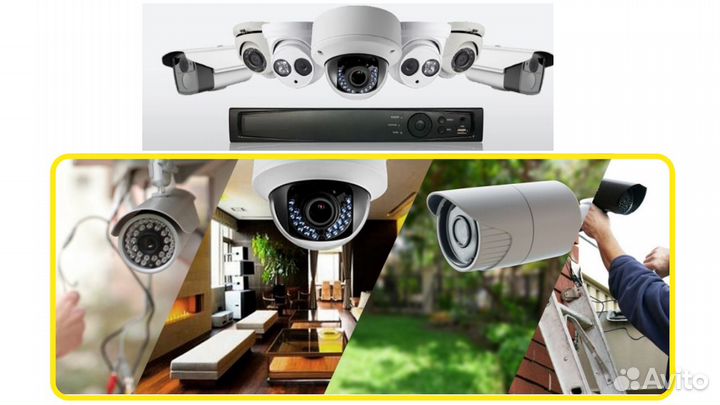 Видеонаблюдение для дома и бизнеса