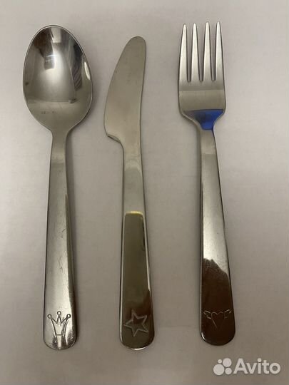 IKEA Набор детских столовых приборов Fabler