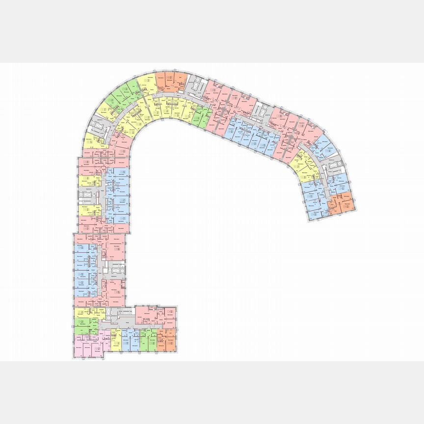 1-к. квартира, 42,4 м², 12/17 эт.