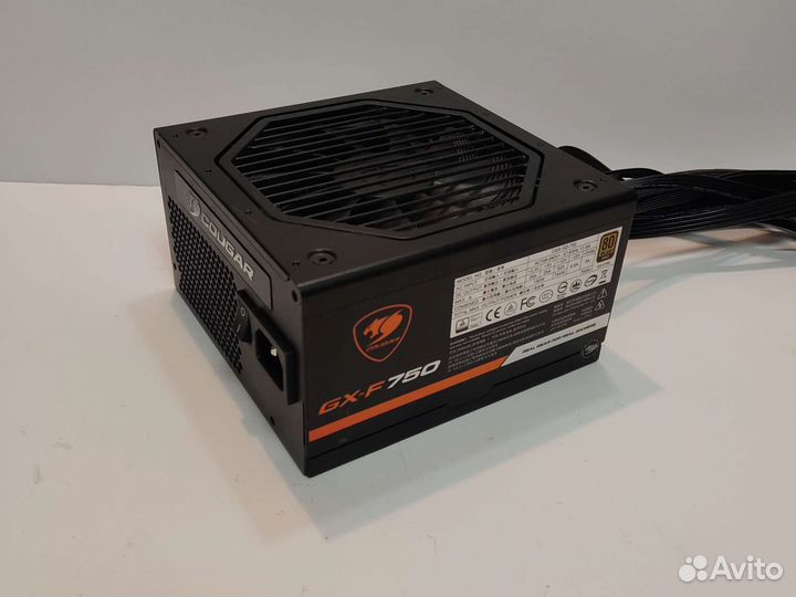 Блок питания 750 Ватт Cougar GX-F 750
