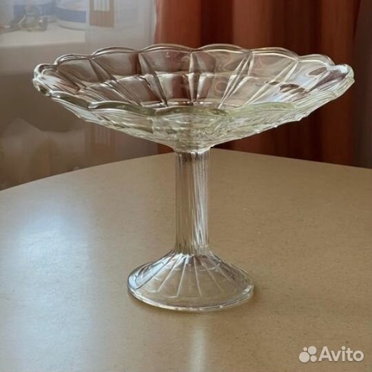 Фруктовница на ножке СССР