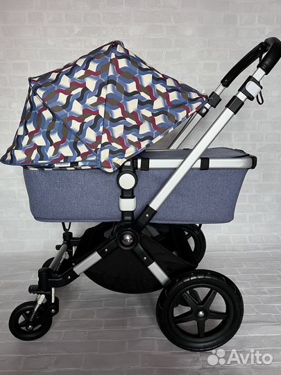 Коляска Bugaboo Cameleon 3+ 3в1 BlueMelange