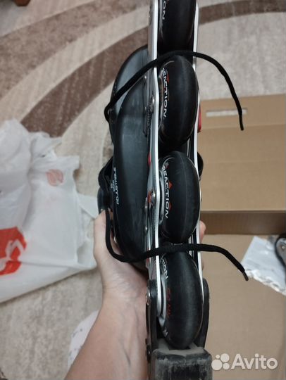 Ролики детские reaction rainbow размер 26-31