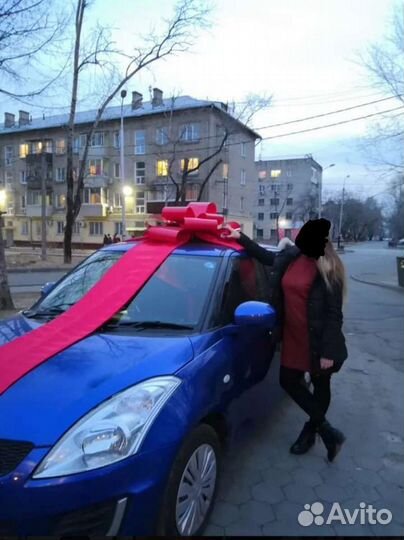 Большой бант на машину