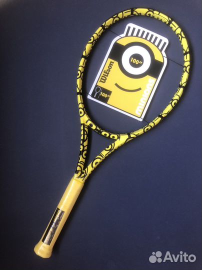 Теннисная ракетка Wilson Minions Ultra 100 Tour