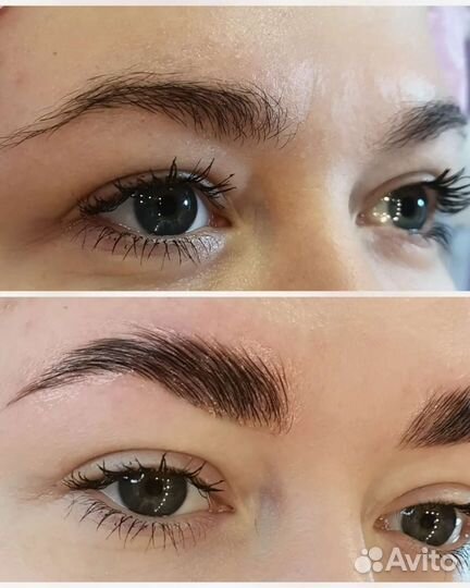 Педикюр, брови