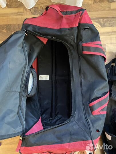 Хоккейная сумка bauer на колесиках