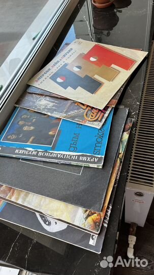 Виниловые пластинки одним лотом 9 шт