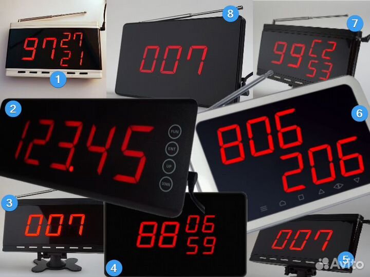 Ремонт часов официанта пейджеров кнопок вызова