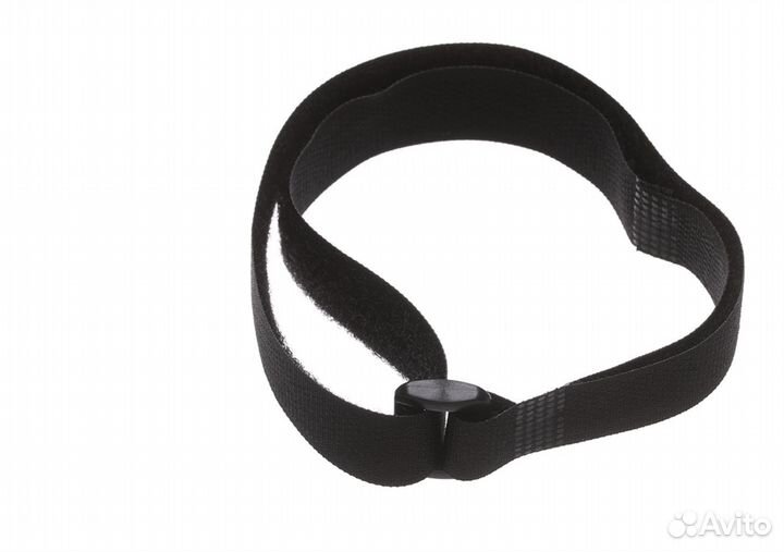 Многоразовые нейлоновые крепления на липучке синий