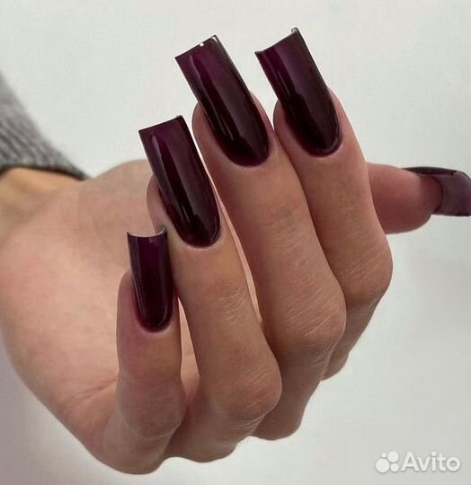 Маникюр наращивание