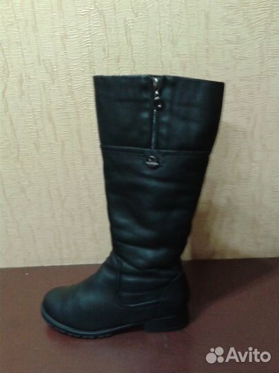 Сапоги женские зимние натуральная кожа р 37