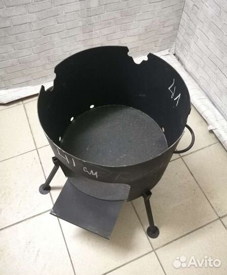 Печь под Чугунный казан (16 литров )