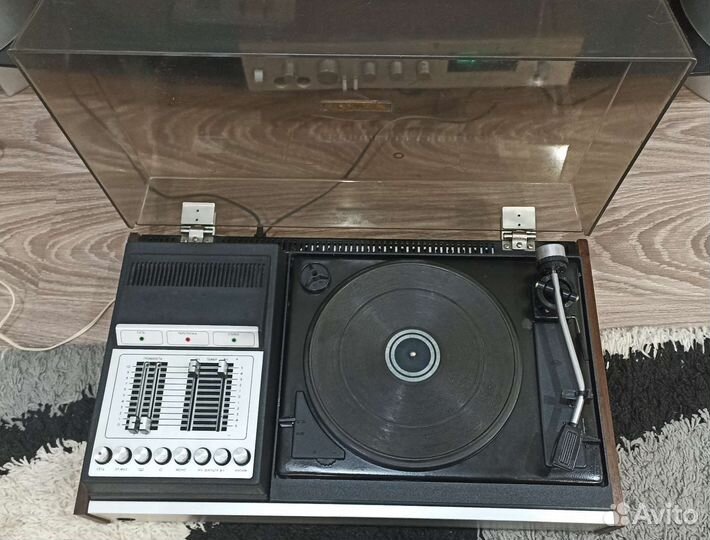 Мелодия 103В стерео проигрыватель Радиотехника