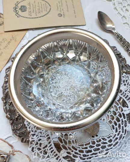 Конфетница / Вазочка Хрусталь