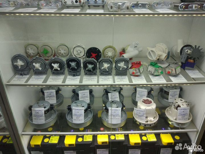 Мотор пылесоса 1600w, H119/40, D100