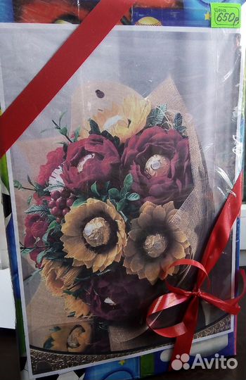 Набор букет из конфет