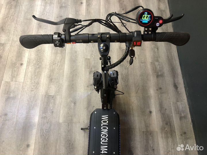 Электросамокат полноприводный 1000w*2