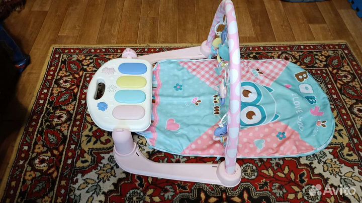 Развивающий коврик с пианино