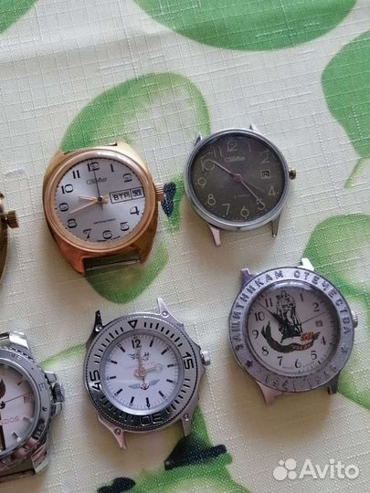 Наручные советские часы