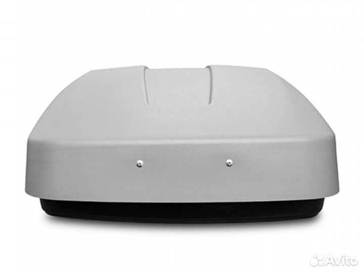 Автобокс на крышу 500 + л серый