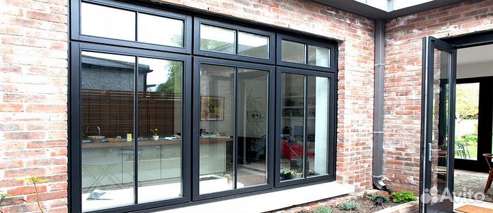 Алюминиевые двери