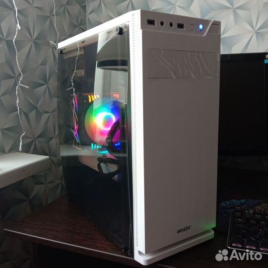 Игровой пк Intel Xeon E5-2666 V3, soyo RX580 8GB