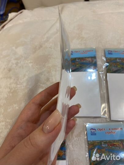 Блокноты на магните на холодильник